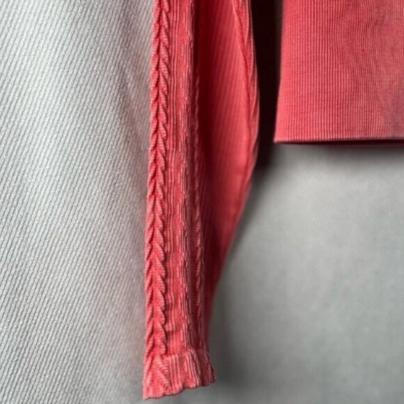 Aerie Seamless Ribbed Long Sleeve Cropped Top New with Tags - XL in Burnt Orange - Picture 5 of 10